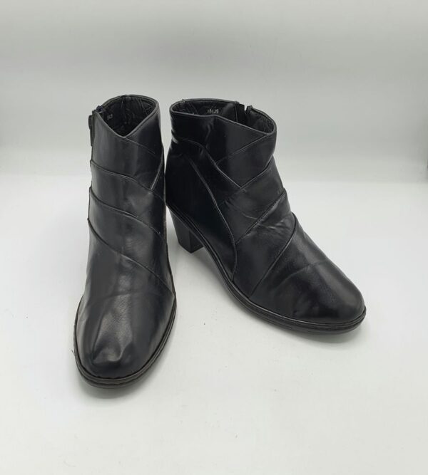 Botine dama  Cushion-Walk 39 imitatie de piele , negru - imagine 1