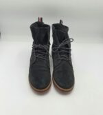 Botine dama s'Oliver 38 piele intoarsa , negru - imagine 2