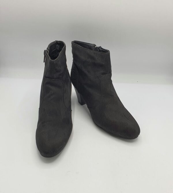 Botine  dama Claudia Ghizzani  40 material textil , negru - imagine 1