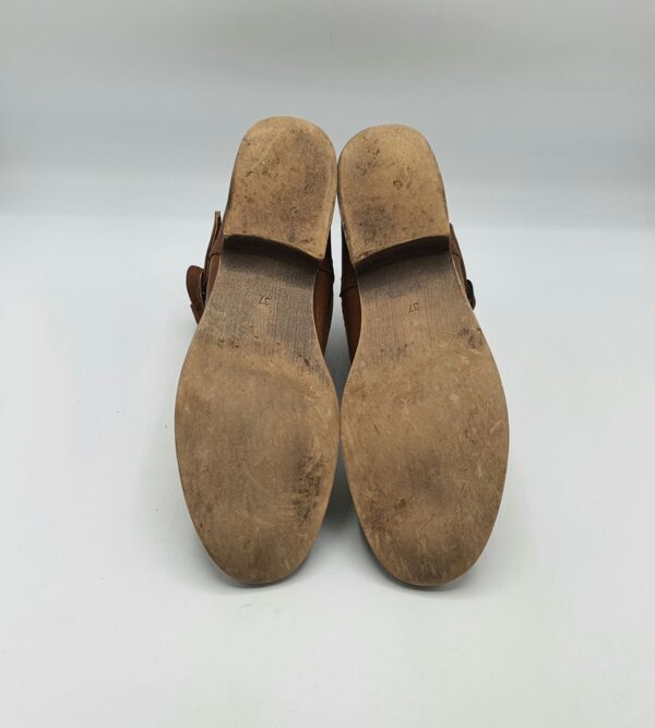 Botine  dama Jumex 37 imitatie de piele , maro - imagine 4