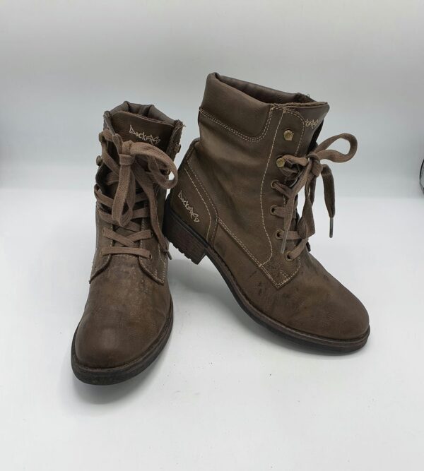Ghete dama  Dockers 37 imitatie de piele , maro  (imblanite) - imagine 1
