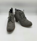 Botine  dama City Walk 38 material textil , gri