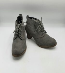 Botine dama City Walk 38 material textil , gri