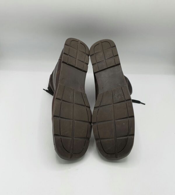 Ghete  dama  40 imitatie de piele , maro  (imblanite) - imagine 2
