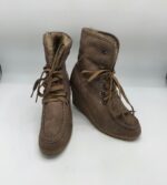 Ghete  dama  40 imitatie de piele , maro  (imblanite)