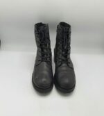 Ghete  dama 40 imitatie de piele , negru - imagine 2