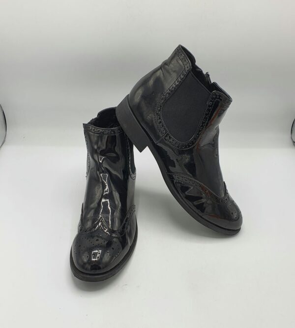 Botine  dama Graceland 40 imitatie de piele , negru - imagine 1