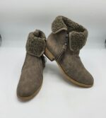 Botine dama George 39 imitatie de piele , maro