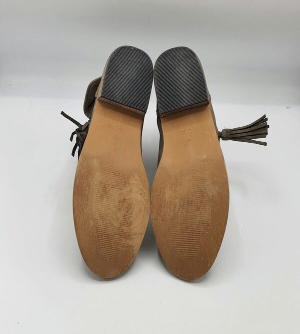 Botine dama George 39 imitatie de piele , maro - imagine 4