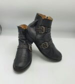 Botine  dama 37 piele , negru