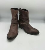 Botine dama  Bruno 38 piele , maro