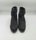 Botine dama  38 material textil , negru - imagine 2