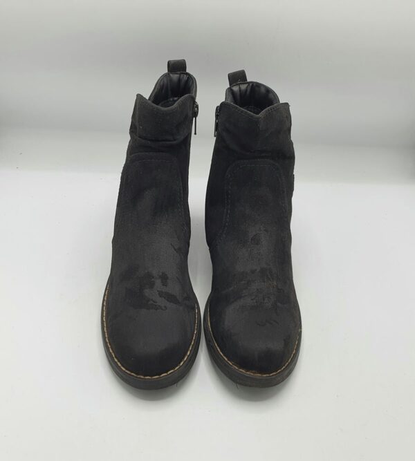 Botine dama  Easy Street 38 material textil , negru - imagine 2