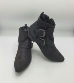 Botine  dama Graceland 39 , material textil , negru