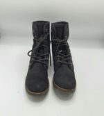 Ghete dama  37  imitatie de piele , negru (imblanite) - imagine 2