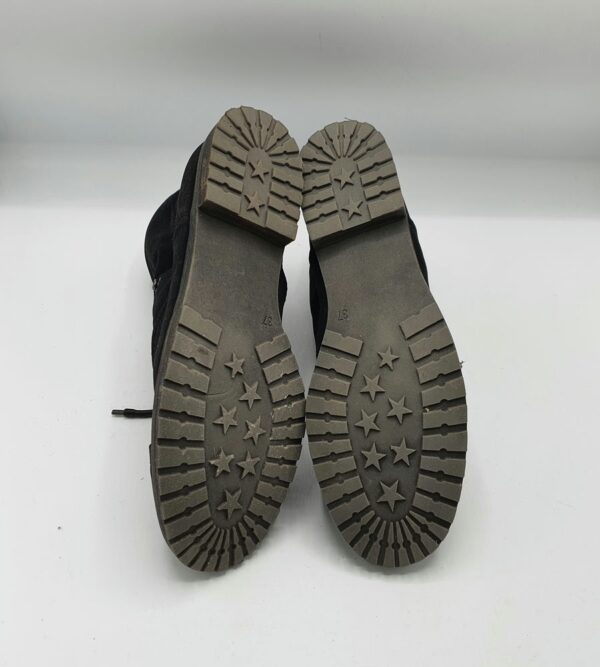 Ghete dama  37  imitatie de piele , negru (imblanite) - imagine 3
