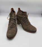 Botine dama  Harrison 38 material textil , gri maro