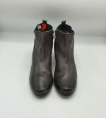 Botine  dama Caprice  41 piele , negru - imagine 2