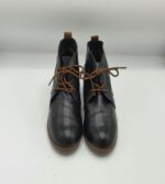 Botine dama Bpc 39 imitatie de piele , negru - imagine 2