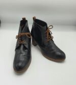 Botine dama Bpc 39 imitatie de piele , negru