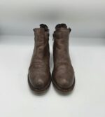 Botine dama Rieker 39 imitatie de piele , maro - imagine 2