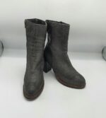 Botine  dama Exchange 38 imitatie de piele , piele , negru