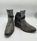 Botine  dama Marco Tozzi 38 imitatie de piele , gri