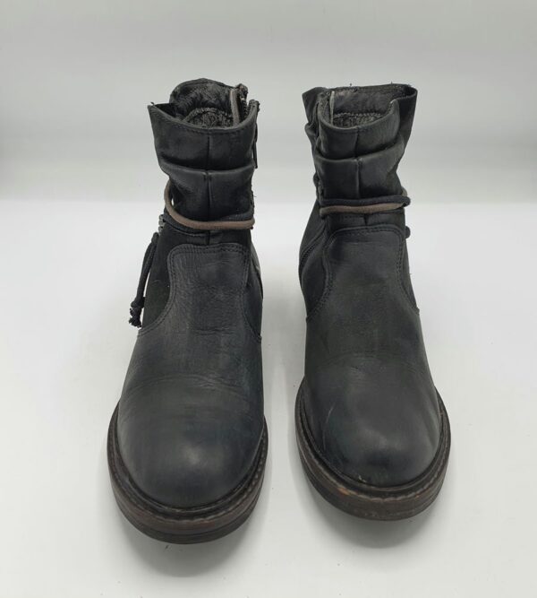 Ghete  dama 5th Avenue 37 piele , negru - imagine 2