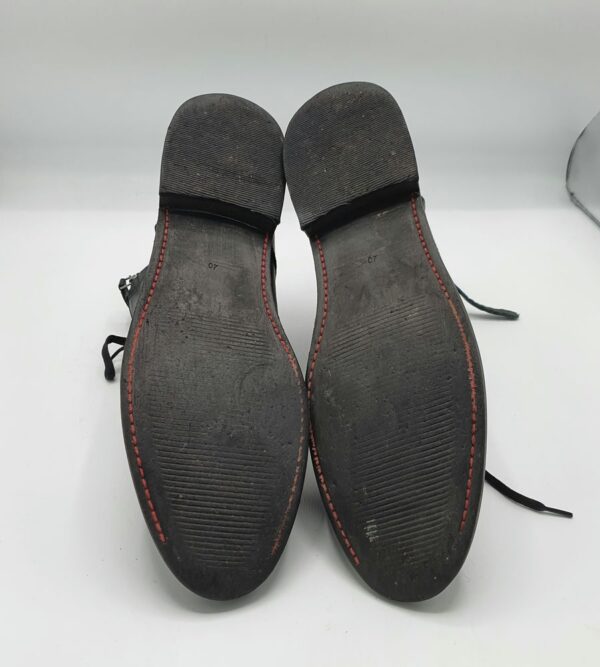 Ghete barbati Another 40.5 piele , negru - imagine 4