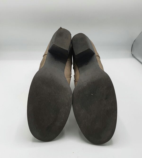 Botine dama  40 imitatie de piele , maro - imagine 4