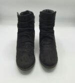 Botine dama  Janet D 37 material textil , negru - imagine 2