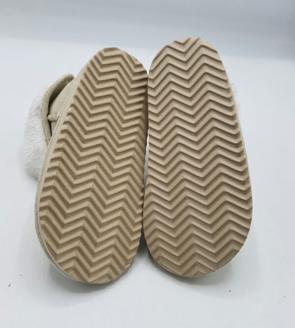 Cizme copii  22 material textil , gri  (imblanite) - imagine 4