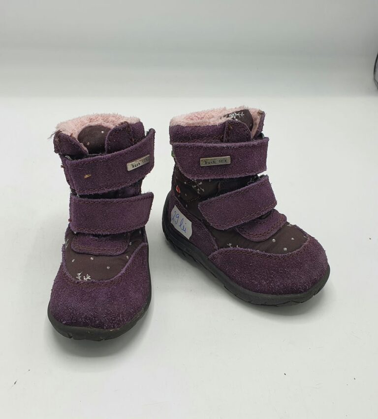 Cizme dama Rush 19 material textil , piele intoarsa , mov (imblanite) - imagine 1