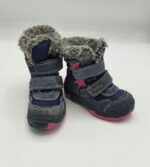 Cizme copii Elefanten 21 material textil , piele intoarsa , bleumarin