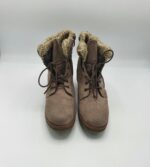Ghete  dama Street Shoes 37 material textil , maro - imagine 2