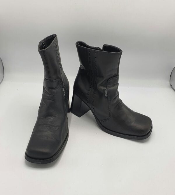 Cizme  dama Wrangler 39 piele , negru - imagine 1