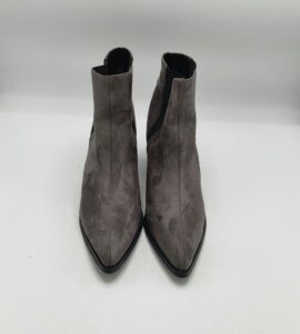 Botine dama 39 material textil , gri - imagine 2