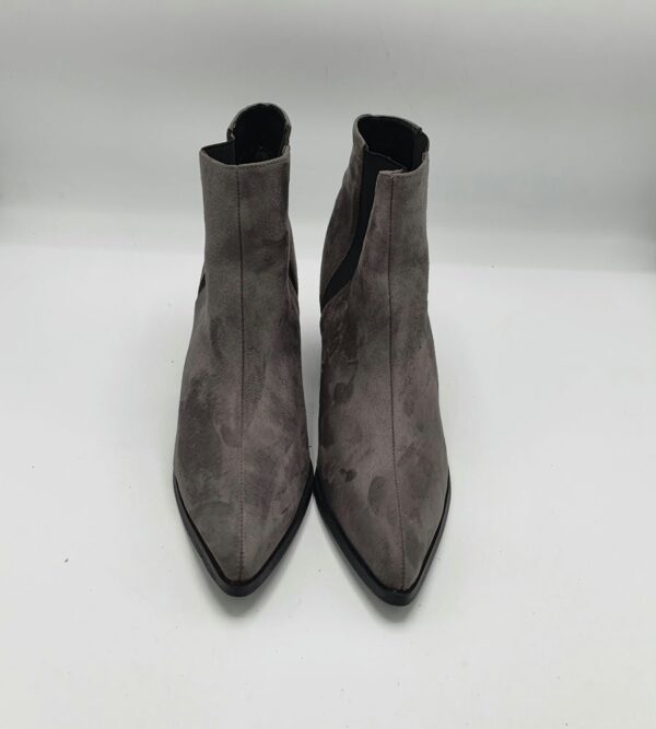 Botine dama 39 material textil , gri - imagine 2