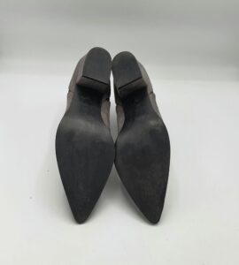 Botine dama 39 material textil , gri - imagine 4