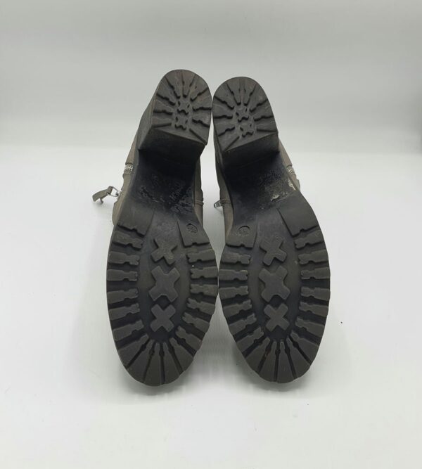 Ghete  dama River Island 39 imitatie de piele , gri - imagine 4