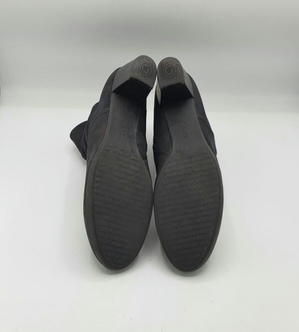 Botine dama  Gabor 41 piele , negru - imagine 4