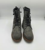 Ghete barbati  Rieker 40 imitatie de piele  , negru - imagine 2