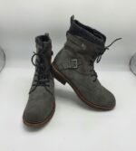 Ghete barbati  Rieker 40 imitatie de piele  , negru