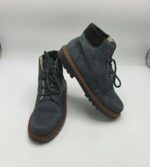 Ghete  dama Rieker 36  piele , albastru (imblanite)