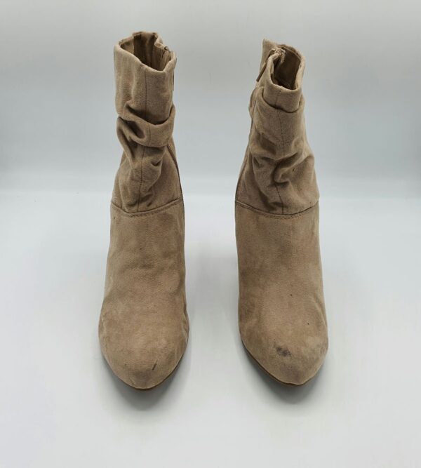 Botine  dama Graceland 38 material textil , crem - imagine 2