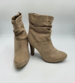 Botine  dama Graceland 38 material textil , crem