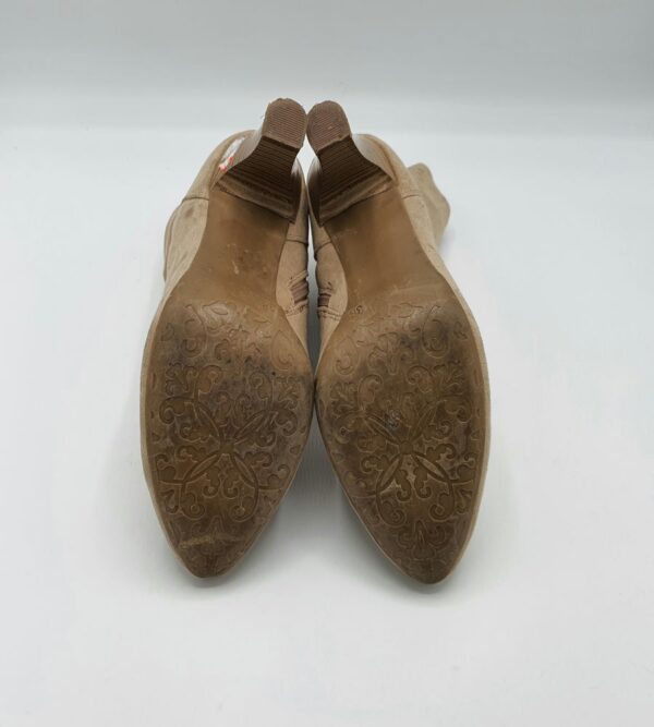Botine  dama Graceland 38 material textil , crem - imagine 4