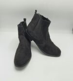 Botine dama  H&M 39 material textil , negru