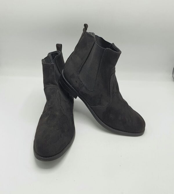 Botine dama  H&M 39 material textil , negru - imagine 1
