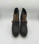 Botine  dama 40 material textil , negru - imagine 2